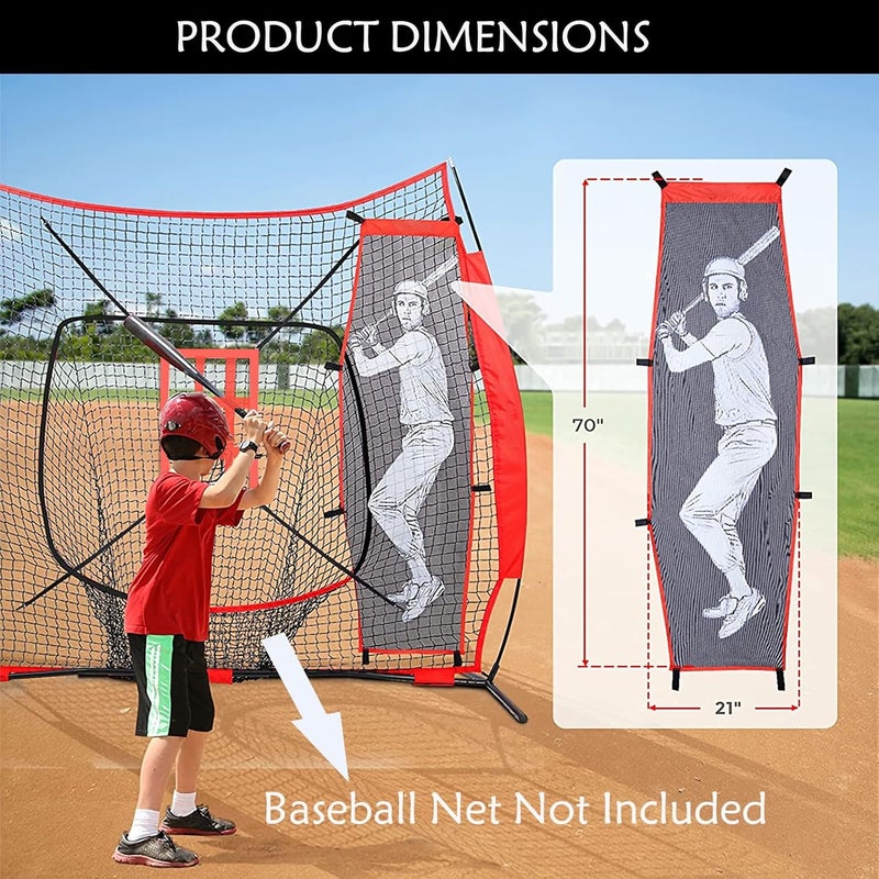 Supvision Baseball and Softball Pitching Dummy Batter Training Mannequin Pitching Target Pitching Softball Pitching Tools Aid for Improved Accuracy - Image 2